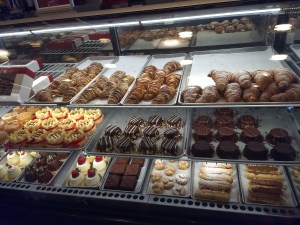 Pastry display case